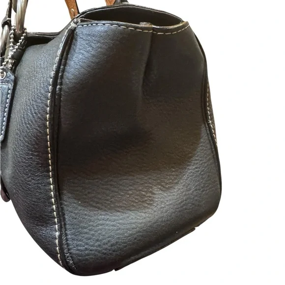 Coach Chelsea Pebble Leather Satchel - Picture 5 of 17